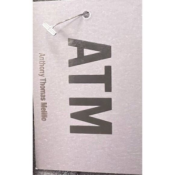 ATM Black V Neck Short Sleeve T Shirt Dress NWT Size XL - Picture 9 of 10